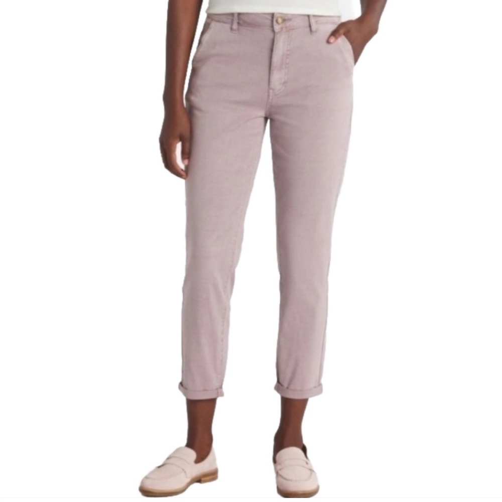 COSMIC Blue Love Moriah Pink Straight Leg Pant in Woodrose Size 28